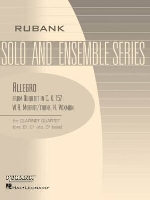 Allegro from Quartet in C, K.15