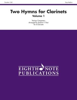 Two Hymns for Clarinets-Vol.1
