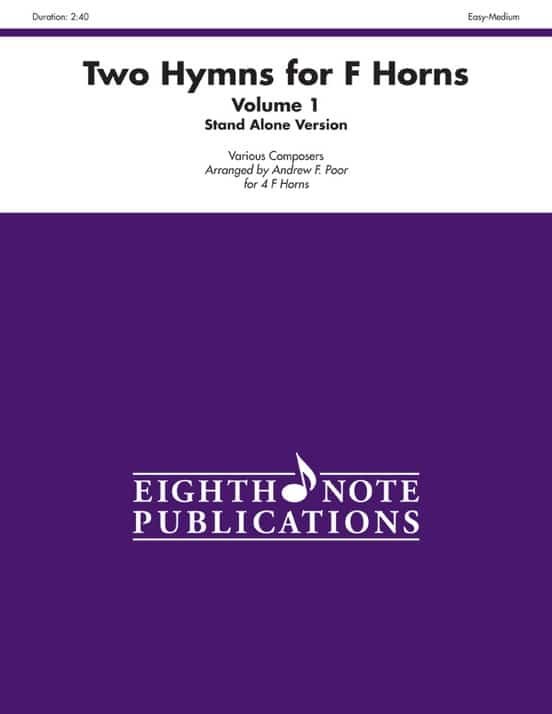 Two Hymns for F Horn - Vol.1