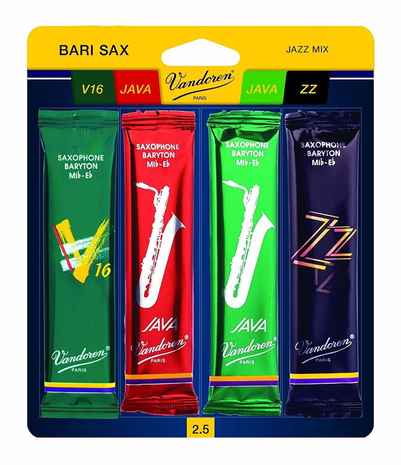 Bari Sax Jazz Mix Card